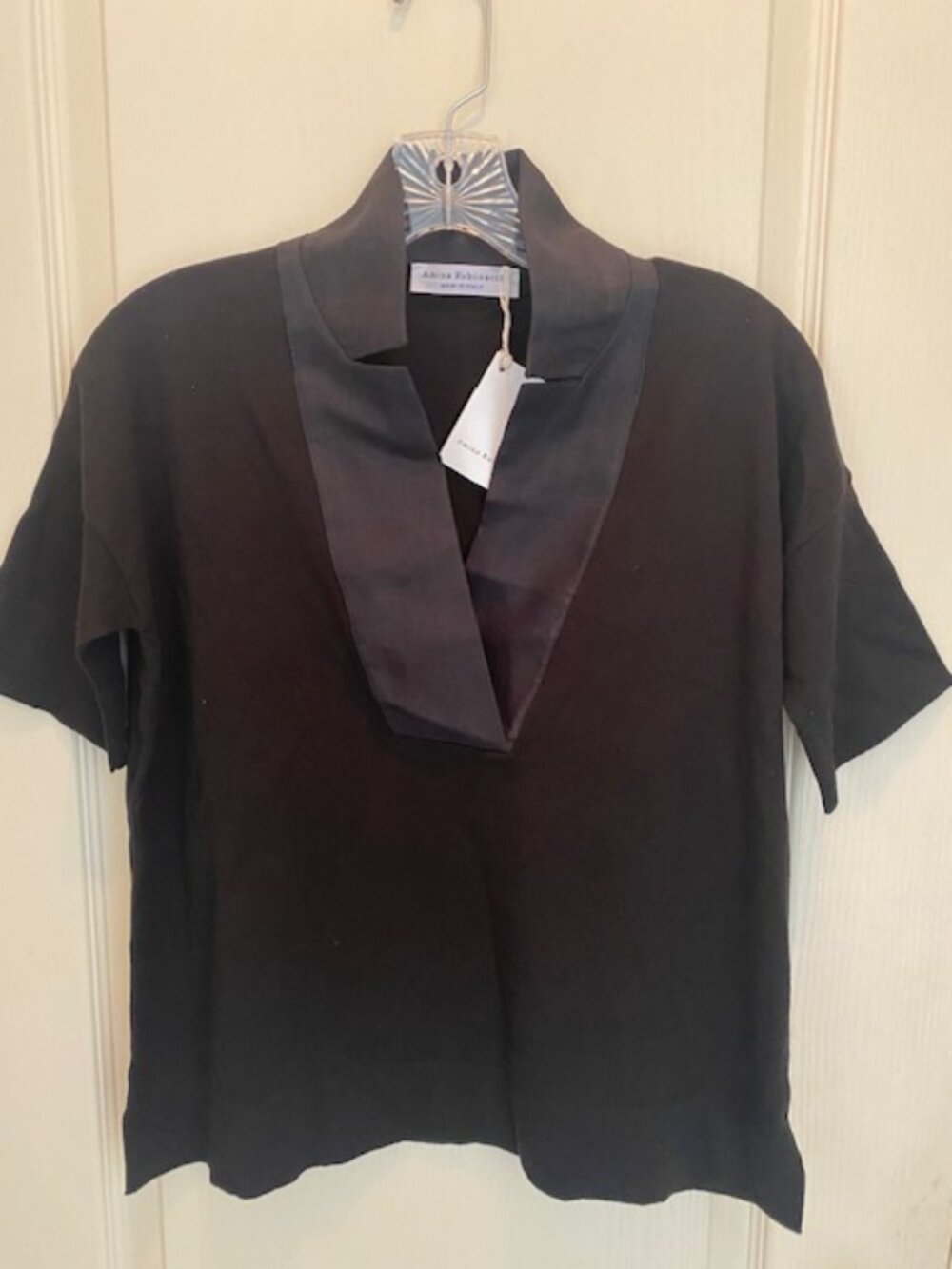 Amina Rubinacci SARNO Top TAG 40 US Size 4 X-Small